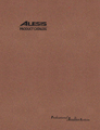 产品画册-ALESIS产品 第1201期;美国ALESIS爱丽丝产品画册